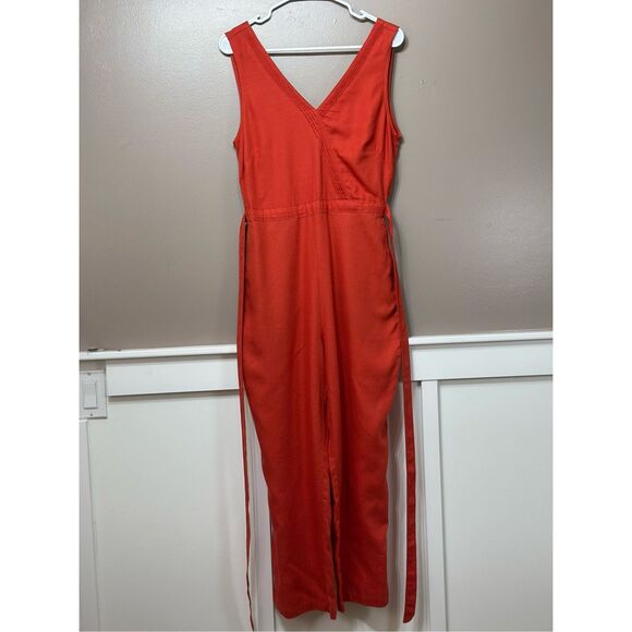 NWOT Kühl Fresco Linen Blend Jumpsuit Romper One Piece Women's Small - Picture 2 of 15